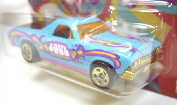 画像: 2013 WALMART EXCLUSIVE "JUKE BOX" 【'68 EL CAMINO】 LT.BLUE/5SP