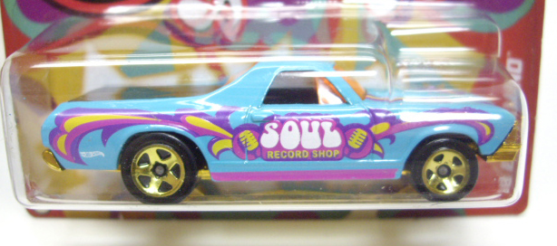 画像: 2013 WALMART EXCLUSIVE "JUKE BOX" 【'68 EL CAMINO】 LT.BLUE/5SP