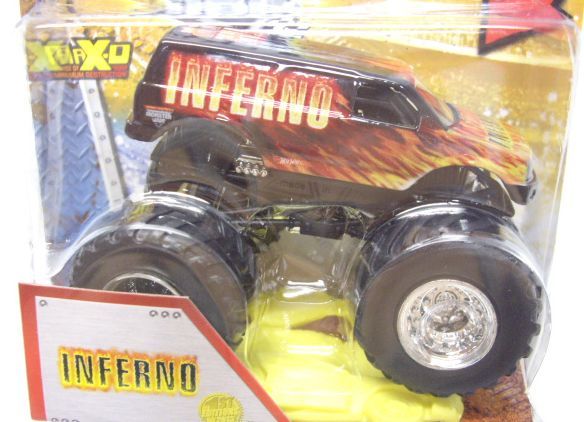 画像: 2013 MONSTER JAM included CRUCHABLE CAR! 【INFERNO】 BLACK (1ST EDITIONS)