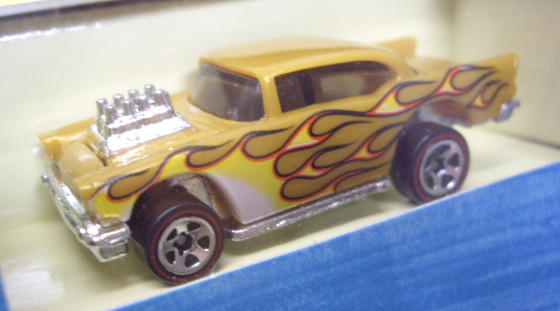 画像: 2006 CLASSICS SERIES STUNT ACTION SET 【'57 CHEVY】　MF.GOLD/RL