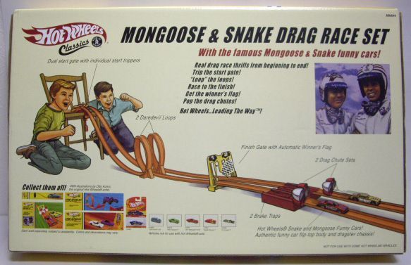 画像: 2006 CLASSICS SERIES MONGOOSE & SNAKE DRAG RACE SET 【MONGOOSE & SNAKE】　RED&YELLOW/RL