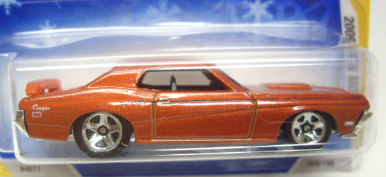 画像: TARGET EXCLUSIVE SNOW FLAKE CARD 【'69 MERCURY COUGAR ELIMINATOR】　MET.ORANGE/5SP