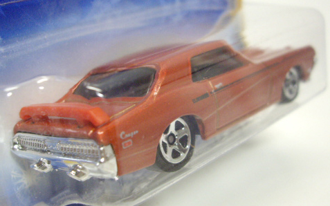 画像: TARGET EXCLUSIVE SNOW FLAKE CARD 【'69 MERCURY COUGAR ELIMINATOR】　MET.ORANGE/5SP