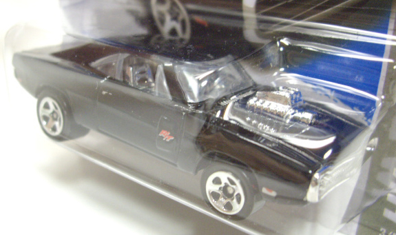 画像: 【(FAST & FURIOUS) '70 DODGE CHARGER R/T】 BLACK/5SP (インターナショナル・ショートカード) 