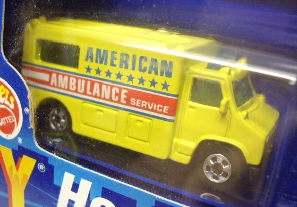 画像: 1990 CITY HOSPITAL 【AMBULANCE】　YELLOW/BW