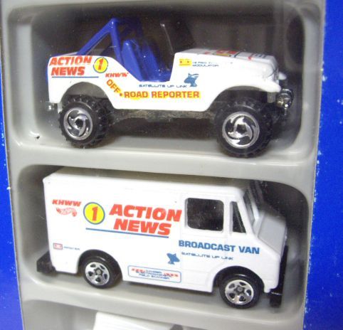 画像: 1997 5PACK 【ACTION NEWS TEAM】　 Propper Chopper/Oldsmobile Aurora/Roll Patrol/Delivery Van/Kenworth T-600A(Big Rig)