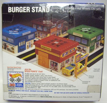 画像: 1990 CITY BURGER STAND 【MINI TRUCK】　YELLOW/UH