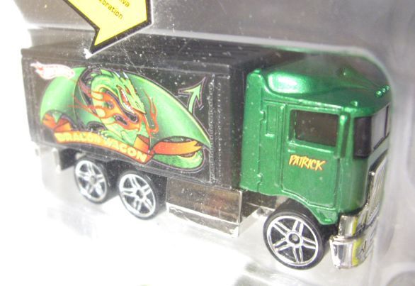 画像: 2007 HOT WHEELS 10 【HIWAY HAULER (DRAGON WAGON)】　GREEN/PR5