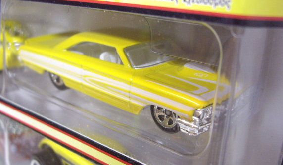 画像: 2007 HOT WHEELS 10  【CUSTOM '64 GALAXIE】　YELLOW/5SP