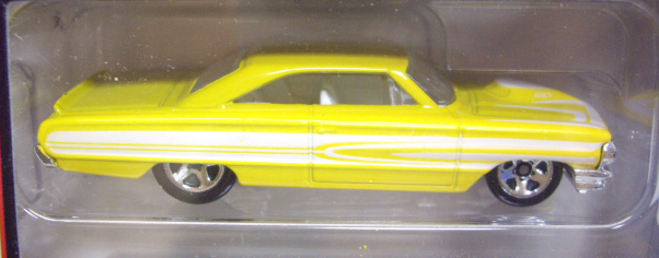 画像: 2007 HOT WHEELS 10  【CUSTOM '64 GALAXIE】　YELLOW/5SP