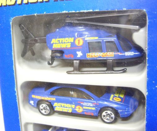 画像: 1997 5PACK 【ACTION NEWS TEAM】　 Propper Chopper/Oldsmobile Aurora/Roll Patrol/Delivery Van/Kenworth T-600A(Big Rig)