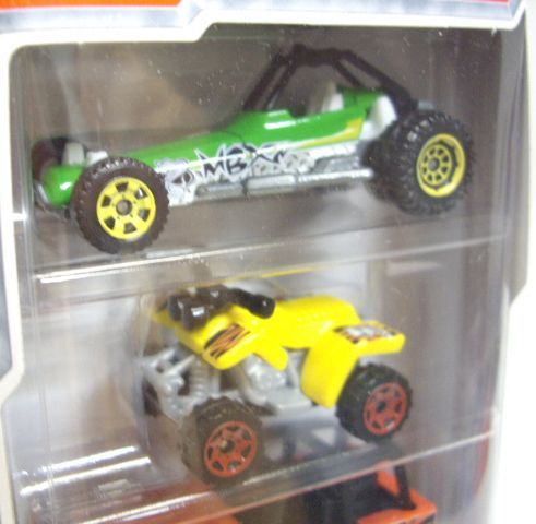 画像: 2013 MATCHBOX 5PACK  【DESERT】 2006 Dune Buggy/4-Wheeler(EX)/Jeep Wrangler 4x4(EX)/Ridge Raider(EX)/Off-Road Rider(EX)