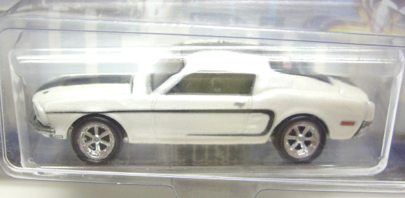 画像: 2002 WALMART EXCLUSIVE MOTOR CITY CLASSICS 【'68 MUSTANG】 WHITE/6SP