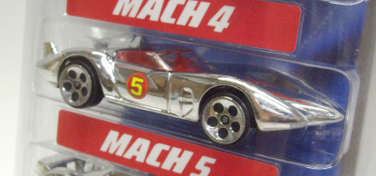 画像: 2008 SPEED RACER 【MACH 4/MACH 5/MACH 6】　CHROME (TARGET EXCLUSIVE)