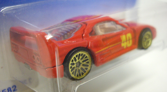 画像: 【FERRARI F40】 RED/GOLD LACE