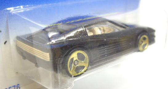 画像: 【FERRARI TESTAROSSA】　BLACK/GOLD 3SP