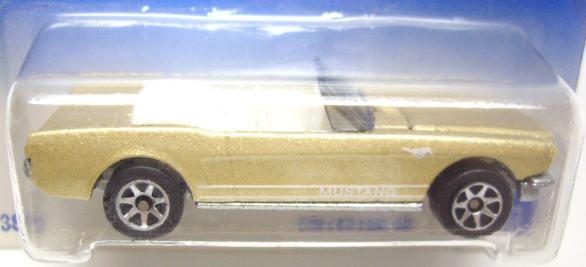 画像: 【'65 MUSTANG CONVERTIBLE】　GOLD/7SP