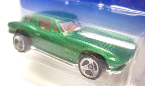 画像: 【'63 SPLIT WINDOW ('63 CORVETTE)】　GREEN/3SP (96CARD)