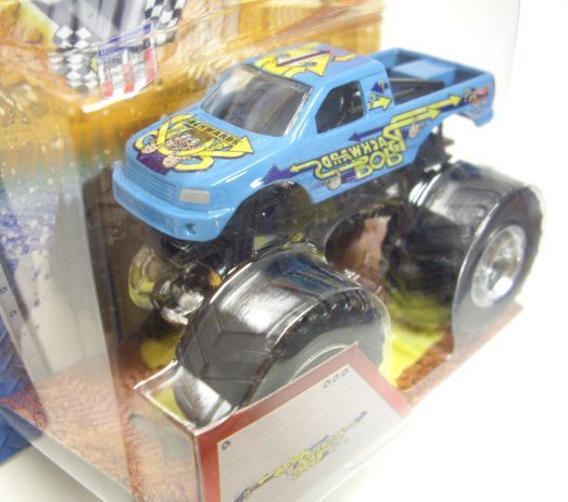 画像: 2013 MONSTER JAM included CRUCHABLE CAR! 【BACKWARD BOB】 LT.BLUE