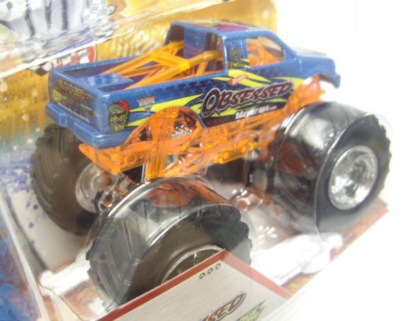 画像: 2013 MONSTER JAM included CRUCHABLE CAR! 【OBSESSED】 MET.BLUE (EDGE GLOW)