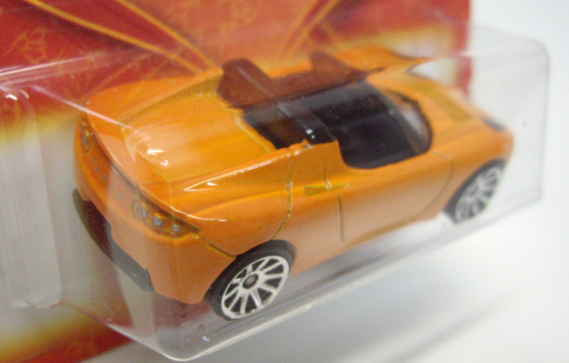 画像: 2009 VALENTINE'S DAY TARGET EXCLUSIVE 【TESLA ROADSTER】 ORANGE/10SP (セットバラシ）