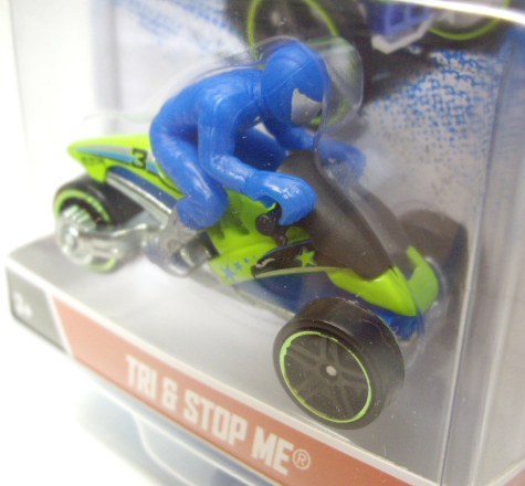 画像: 2013 MOTOR CYCLES 【TRI & STOP ME】 LT.GREEN　(2013 CARD)