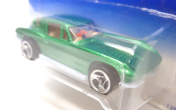 画像: 【'63 SPLIT WINDOW ('63 CORVETTE)】　GREEN/3SP (GRAYシャーシ)