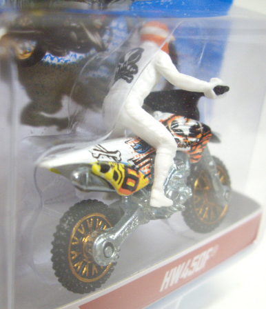 画像: 2013 MOTOR CYCLES 【HW 450F】 WHITE　(2013 CARD)