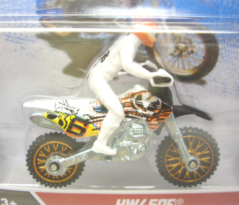 画像: 2013 MOTOR CYCLES 【HW 450F】 WHITE　(2013 CARD)