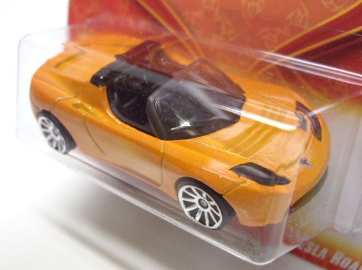 画像: 2009 VALENTINE'S DAY TARGET EXCLUSIVE 【TESLA ROADSTER】 ORANGE/10SP (セットバラシ）