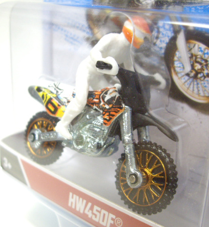 画像: 2013 MOTOR CYCLES 【HW 450F】 WHITE　(2013 CARD)