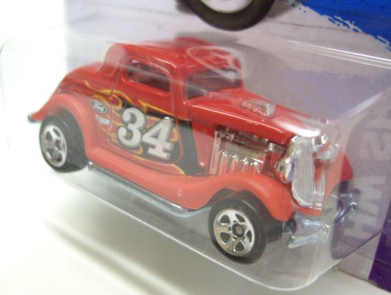 画像: 【3-WINDOW '34 FORD】　RED/5SP (KMART EXCLUSIVE COLOR)