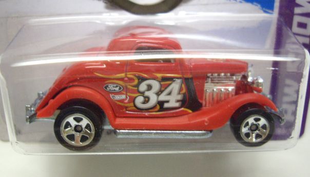 画像: 【3-WINDOW '34 FORD】　RED/5SP (KMART EXCLUSIVE COLOR)