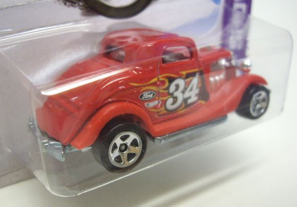 画像: 【3-WINDOW '34 FORD】　RED/5SP (KMART EXCLUSIVE COLOR)