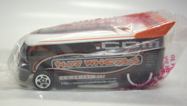 画像: HW.COM EXCLUSIVE 【.COM VW DRAG BUS #3】　BLACK-WHITE-ORANGE/5SP