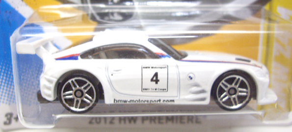 画像: 【BMW Z4 M】　WHITE/PR5 (インターナショナル・ショートカード）