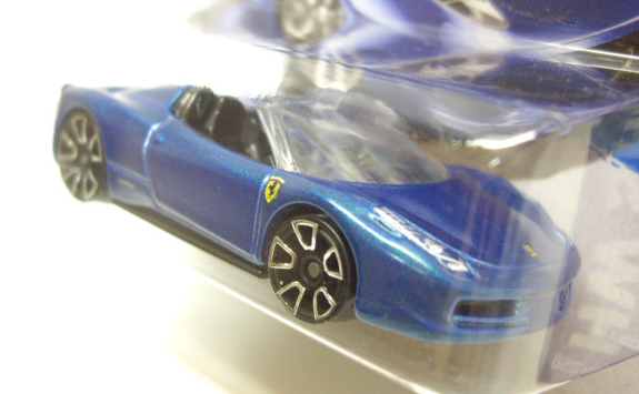 画像: 【FERRARI 458 SPIDER】　MET.BLUE/FTE2 (インターナショナル・ショートカード）