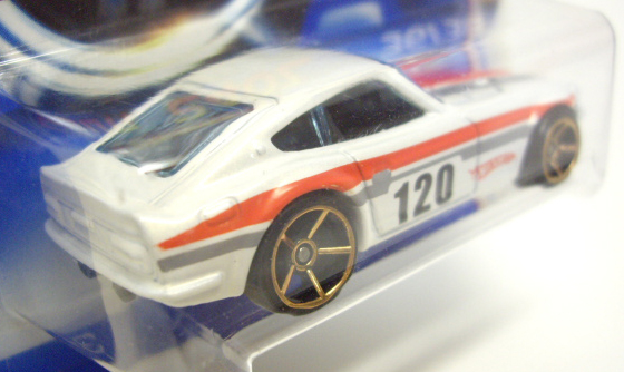 画像: 【DATSUN 240Z】　WHITE/FTE (レア・ホイール） (インターナショナル・ショートカード）