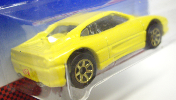 画像: 【FERRARI 355】　YELLOW/GOLD 7SP (レア・ホイール) (インターナショナル・ショートカード）