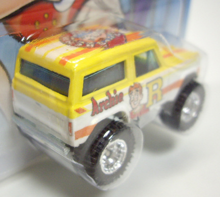 画像: 2013 POP CULTURE - ARCHIE 【'67 FORD BRONCO】 YELLOW-WHITE/RR