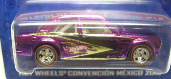 画像: 2013 MEXICO CONVENTION 【DATSUN BLUEBIRD 510】  PINK-PURPLE/RR (10個限定 VIP EDITION）CODE-3です。