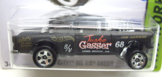 画像: 【'55 CHEVY BEL AIR GASSER】　BLACK/5SP (2014 CARD)