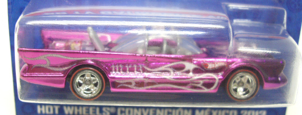 画像: 2013 MEXICO CONVENTION 【'66 TV BATMOBILE】  PINK-PURPLE/RR (10個限定 VIP EDITION）CODE-3です。