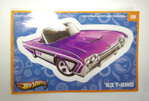 画像: 2013 WALMART EXCLUSIVE MYSTERY SERIES 2 【'63 T-BIRD】　PURPLE/5SP