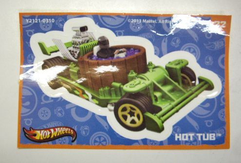 画像: 2013 WALMART EXCLUSIVE MYSTERY SERIES 2 【HOT TUB】　GREEN/5SP