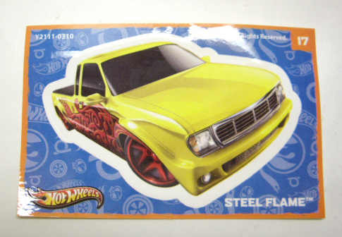 画像: 2013 WALMART EXCLUSIVE MYSTERY SERIES 2 【STEEL FLAME】　LIME/5Y