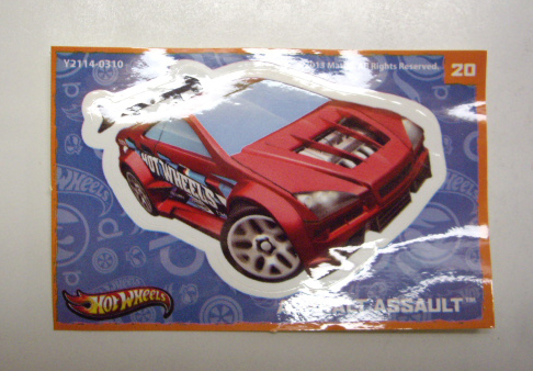 画像: 2013 WALMART EXCLUSIVE MYSTERY SERIES 2 【ASPHALT ASSAULT】　RED/5Y