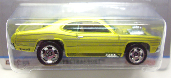 画像: 2013 COOL CLASSICS 【PLYMOUTH DUSTER THRUSTER】 SPEC.FROST LIME/RS(CHASE:台紙のOTTOが赤色）