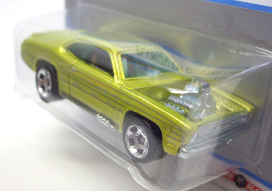 画像: 2013 COOL CLASSICS 【PLYMOUTH DUSTER THRUSTER】 SPEC.FROST LIME/RS(CHASE:台紙のOTTOが赤色）