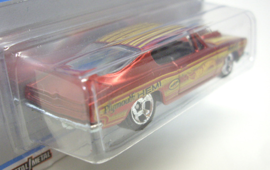 画像: 2013 COOL CLASSICS 【'68 HEMI BARRACUDA】 SPEC.FROST RED/RS(CHASE:台紙のOTTOが赤色）